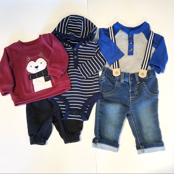 Cat & Jack, Carters baby boy clothing sets, size New Born - Picture 1 of 10